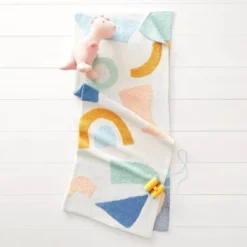 48"x58" Knit Kids' Throw Shapes Cream - Pillowfort™ 3 48"x58" Knit Kids' Throw Shapes Cream - Pillowfort™ -Pillowfort Shop GUEST 05d7a5c7 4c3a 4cef baab e9e25150c065