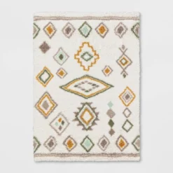 Yuma Area Kids' Rug Gold/Mint - Pillowfort™ -Pillowfort Shop GUEST 0662dae5 196e 4ba2 b079 21793a3d4598