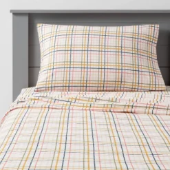 Plaid Print Cotton Kids' Sheet Set - Pillowfort™ 4 Plaid Print Cotton Kids' Sheet Set - Pillowfort™ -Pillowfort Shop GUEST 066fee74 4bf5 465b b06b 5263416a00c4