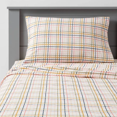 Plaid Print Cotton Kids' Sheet Set - Pillowfort™ Plaid Print Cotton Kids' Sheet Set - Pillowfort™ -Pillowfort Shop GUEST 066fee74 4bf5 465b b06b 5263416a00c4