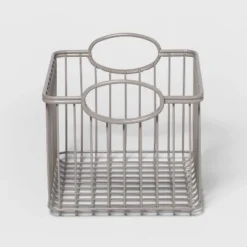 Wire Stackable Kids' Storage Basket Gray - Pillowfort™ -Pillowfort Shop GUEST 0eed6cb5 4f5f 4d41 8876 72112c5b1a16