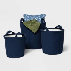 Waffle Kids' Storage Basket Navy - Pillowfort™ -Pillowfort Shop GUEST 1af4806b 75d0 4b13 b1c7 f78d273d37d5
