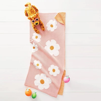 48"x58" Knit Kids' Throw Daisy Pink - Pillowfort™ 48"x58" Knit Kids' Throw Daisy Pink - Pillowfort™ -Pillowfort Shop GUEST 2d47e59b 0a5a 4814 b0a9 1cfc083bad44