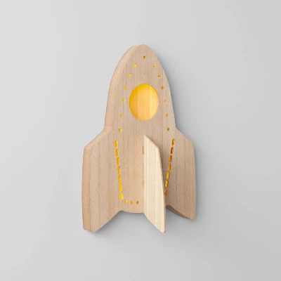 Rocket Wood Lit Kids' Wall Decor - Pillowfort™ Rocket Wood Lit Kids' Wall Decor - Pillowfort™ -Pillowfort Shop GUEST 31449451 cbbc 400e 96b1 8a1646252aa9