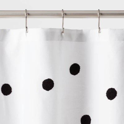 Dot Textured Kids' Shower Curtain Black - Pillowfort™ Dot Textured Kids' Shower Curtain Black - Pillowfort™ -Pillowfort Shop GUEST 341ef669 f37f 4b90 8c93 b358557c9ae8