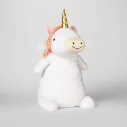 Unicorn Weighted Plush Kids' Throw Pillow White/Blush - Pillowfort™ -Pillowfort Shop GUEST 3dd547d8 4878 4691 ac22 a59e059bd141