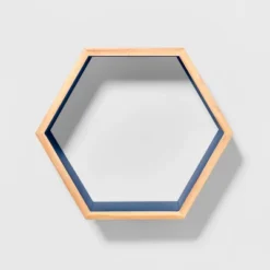 Natural Wood Hexagon Kids' Shelf - Pillowfort™ -Pillowfort Shop GUEST 41064ba5 959a 43a8 9f1d 2dbd088b21e5