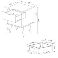 Modern Kids' Nightstand White - Pillowfort™ 5 Modern Kids' Nightstand White - Pillowfort™ -Pillowfort Shop GUEST 43187505 1f27 4b45 8d32 b1cd213ac469