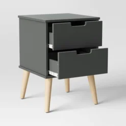 Modern Kids' Nightstand Dark Gray - Pillowfort™ 2 Modern Kids' Nightstand Dark Gray - Pillowfort™ -Pillowfort Shop GUEST 459cdb43 3af5 4fcf 9b5f 80d9f464a95c
