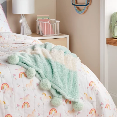 Teddy Bear Striped Kids' Throw Plush - Pillowfort™ Teddy Bear Striped Kids' Throw Plush - Pillowfort™ -Pillowfort Shop GUEST 48e1badb 91f5 4391 bb9c 78640732449b