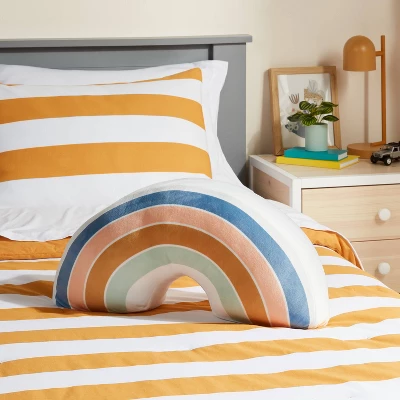 Rainbow Weighted Plush Kids' Throw Pillow White/Blush - Pillowfort™ Rainbow Weighted Plush Kids' Throw Pillow White/Blush - Pillowfort™ -Pillowfort Shop GUEST 4956e57d 5651 4232 8141 4d6f5e68dbca