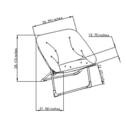 Folding Dish Kids’ Chair - Pillowfort™ -Pillowfort Shop GUEST 53cafdeb cd12 4604 8d7b b3a6678386a0