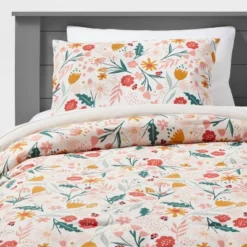 Floral Garden Cotton Kids' Comforter Set - Pillowfort™ -Pillowfort Shop GUEST 61510c2a 74a3 4aa9 8d3c 354593e810f5