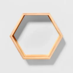 Natural Wood Hexagon Kids' Shelf - Pillowfort™ -Pillowfort Shop GUEST 671c6bc8 098a 4ba2 824a d974e741bd3e