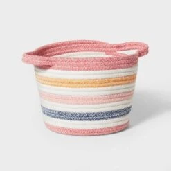 Striped Coiled Rope Kids' Storage Bin - Pillowfort™ -Pillowfort Shop GUEST 69aa9ee9 051f 4555 86cb 500da444d1d4