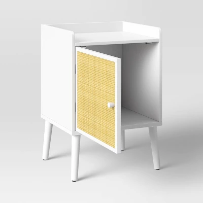 Rattan and Wood Bedside Kids' Table White - Pillowfort™ Rattan And Wood Bedside Kids' Table White - Pillowfort™ -Pillowfort Shop GUEST 79feb068 1f7c 4287 a5eb 0dbd256afd1e