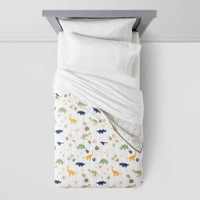 Dinosaur Poly Cotton Reversible Kids' Quilt - Pillowfort™ Dinosaur Poly Cotton Reversible Kids' Quilt - Pillowfort™ -Pillowfort Shop GUEST 83b2a15c 3e68 488d 858e 16db5afa5220