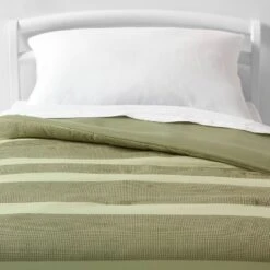 Toddler Waffle Striped Kids' Comforter - Pillowfort™ -Pillowfort Shop GUEST 850036d3 530b 429d 8899 ec0bce5f8a3d