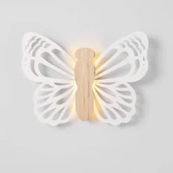 Butterfly Wood Lit Kids' Wall Decor Cream - Pillowfort™ -Pillowfort Shop GUEST 854d9d30 8784 44c0 8ca3 55d8d9c0bc7f