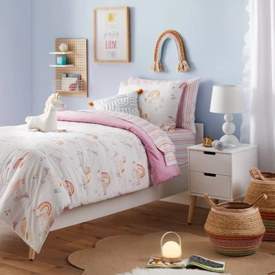 Rainbow Microfiber Striped Kids' Sheet Set - Pillowfort™ Rainbow Microfiber Striped Kids' Sheet Set - Pillowfort™ -Pillowfort Shop GUEST 87a552de a443 4d67 9347 75e4aa3c4796