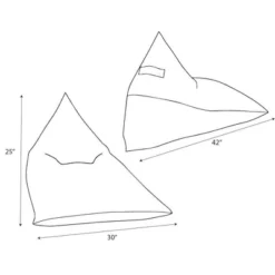 Triangle Lounge Kids’ Chair - Pillowfort™ -Pillowfort Shop GUEST 8a0c4c85 7960 4d15 b36c b9e388edfa05