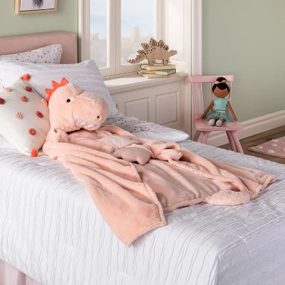 Dinosaur Kids' Hooded Blanket Pink - Pillowfort™ Dinosaur Kids' Hooded Blanket Pink - Pillowfort™ -Pillowfort Shop GUEST 977d0a48 4290 40c8 966b e3f4d90baa1a