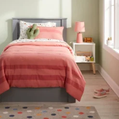 Waffle Striped Kids' Comforter Set - Pillowfort™