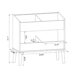 Modern Two Shelf Toy Kids' Bin White - Pillowfort™ -Pillowfort Shop GUEST a513d7df 5c70 4fb6 90e1 444d6b09cebc