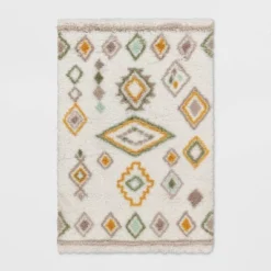 Yuma Area Kids' Rug Gold/Mint - Pillowfort™ -Pillowfort Shop GUEST a6f3ffb4 cb02 4ee5 a7ea d6d6b75f91ab
