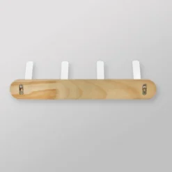 Metal And Wood Hanging Kids' Wall Hooks White - Pillowfort™ -Pillowfort Shop GUEST aed7a8b1 ab9c 4cdf 876a e71da6f63d0f