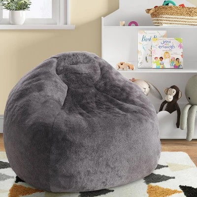 Fuzzy Fur Kids’ Bean Bag - Pillowfort™ Fuzzy Fur Kids’ Bean Bag - Pillowfort™ -Pillowfort Shop GUEST af6e9e57 2ab7 4230 872c 7e7a677f824a