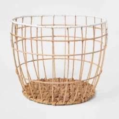 Kids' Woven Basket Natural With White Rim - Pillowfort™ -Pillowfort Shop GUEST b46ca59a e27c 4c96 9d2e 851458f3d67a