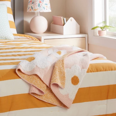 48"x58" Knit Kids' Throw Daisy Pink - Pillowfort™ 48"x58" Knit Kids' Throw Daisy Pink - Pillowfort™ -Pillowfort Shop GUEST bad8d2b0 bddb 4aa5 8547 e5cdd103c815