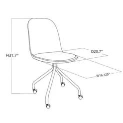 Rolling Kids' Desk Chair - Pillowfort™ -Pillowfort Shop GUEST c506529f 509a 4830 adac 351a76fbb9d6