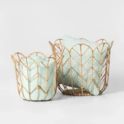 Tulip Shaped Kids' Woven Basket - Pillowfort™ -Pillowfort Shop GUEST cedca66d 4ca2 4f0a 8899 299e8b0165b9