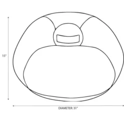 Canvas Kids' Bean Bag Navy - Pillowfort™ -Pillowfort Shop GUEST d6c9190f e60e 4413 9358 af1a54732d28 1