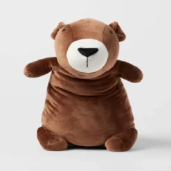 Bear Weighted Plush Kids' Throw Pillow Brown - Pillowfort™ -Pillowfort Shop GUEST e14bf083 0b66 46ff 9039 736ae79b5f51