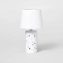2-in-1 Starry Kids' Table Lamp White - Pillowfort™ -Pillowfort Shop GUEST e768dde3 4fdc 4b37 acef ee796d6b3a5d