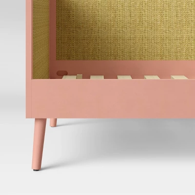 Twin Rattan & Wood Kids' Daybed Pink - Pillowfort™ Twin Rattan & Wood Kids' Daybed Pink - Pillowfort™ -Pillowfort Shop GUEST e86b3f50 12ce 400f 964f 7d633a7e0eda