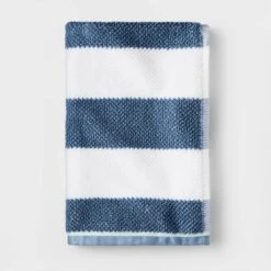Striped Kids’ Towel Navy With SILVADUR™ Antimicrobial Technology - Pillowfort™ -Pillowfort Shop GUEST f26dbb3a e119 49cf b04c 6b924d0ea37b