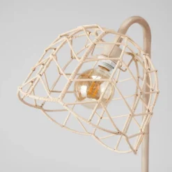 Rattan Kids' Floor Lamp Natural - Pillowfort™ -Pillowfort Shop GUEST fb5d3f56 b405 49d1 936e 2de07162582c