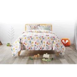 Floral Garden Cotton Kids' Comforter Set - Pillowfort™ -Pillowfort Shop GUEST fc626bd3 9cb6 4dd5 ac3a d07d33c626b6
